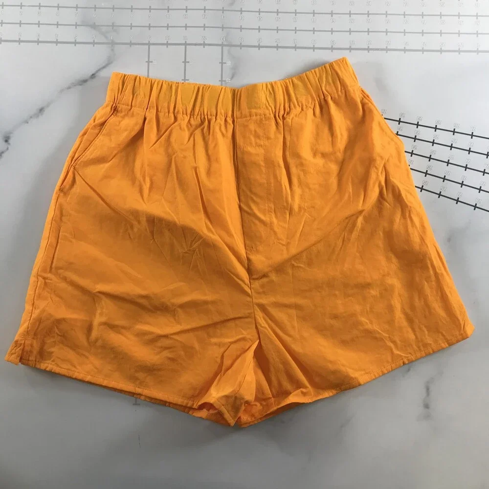 BR Sport Banana Republic Shorts Mens XS Orange Packable Wind Water Resistant
